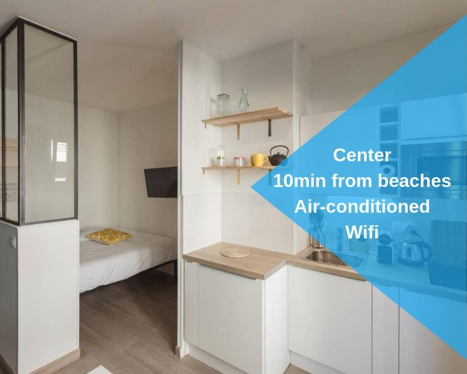Nicelidays - Le Berlioz - City Central - 7Min From Beaches Exterior foto